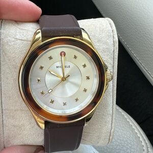 Michele quartz cape watch, in mint condition. Beautiful in person.